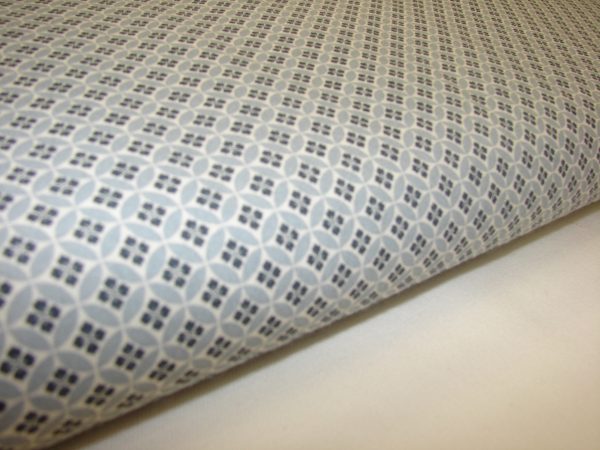 Mozaika na jeansowym – tkanina bawełniana