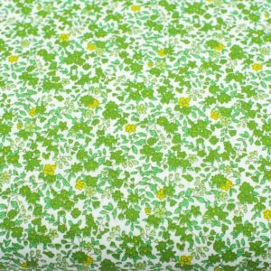 Gęsta łączka zielona - tkanina bawełniana