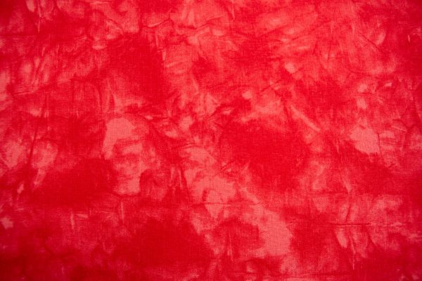 Czerwony marmurek – tkanina bawełniana