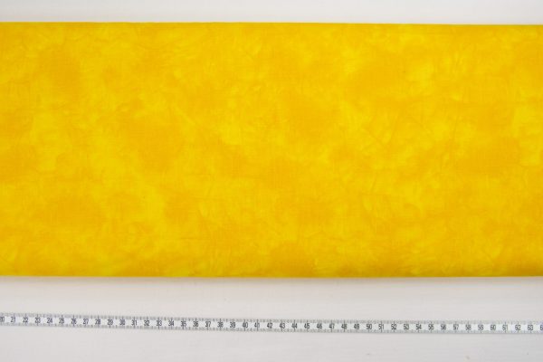 Żółty marmurek – tkanina bawełniana