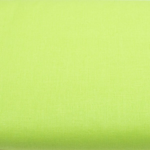 Limonkowa zieleń - tkanina bawełniana