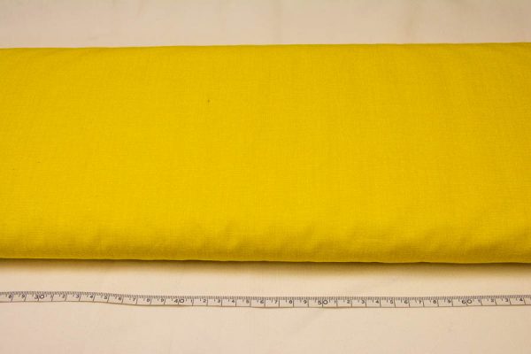 Żółty nadruk - tkanina bawełniana