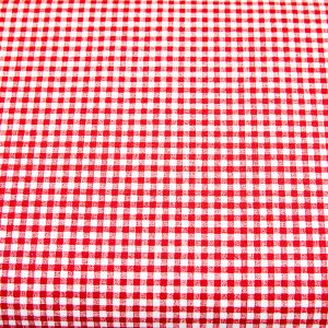 Krateczka czerwona 3mm - tkanina bawełniana