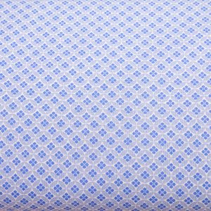 Mozaika w odcieniach niebieskiego - tkanina bawełniana